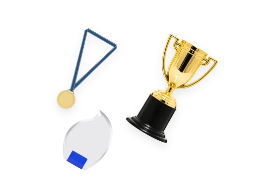 Trophées médailles personnalisées